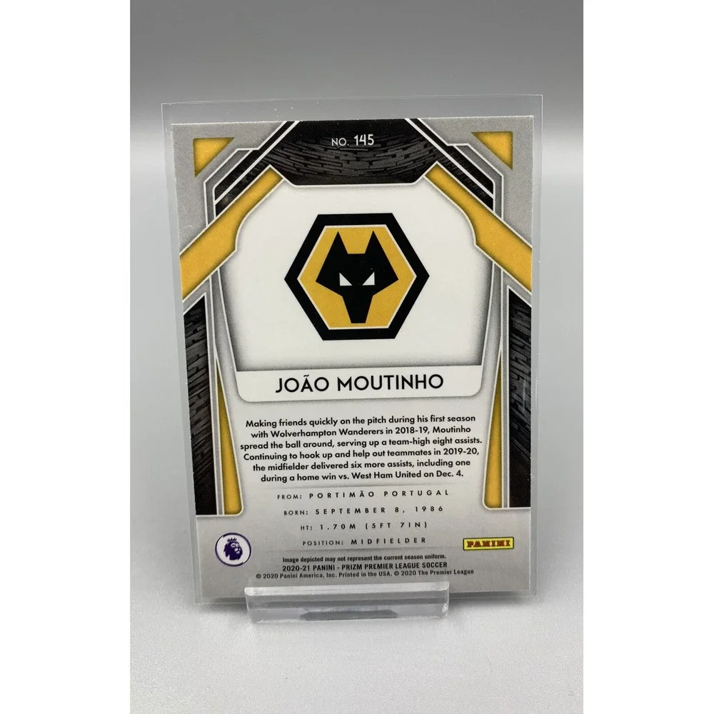 2020-21 Panini Prizm EPL Joao Moutinho Wolverhampton‎ Wanderers